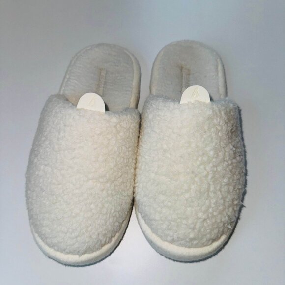 Allbirds Wool Dweller Slippers Womens Size W8 Cream Slip On Round Toe Relaxing - Picture 7 of 12